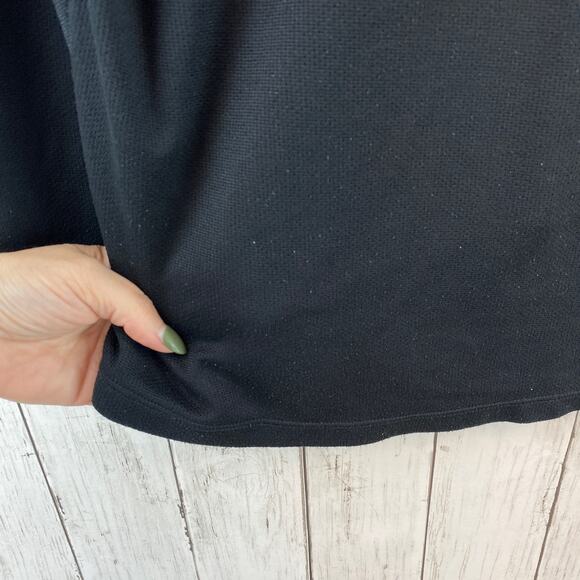 Marmot Black 1/2 Zip Lightweight Pullover Long Sleeve Shirt Men's Large - Picture 11 of 14